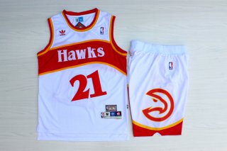 Hawks-21-Dominique-Wilkins-White-Hardwood-Classics-Jersey(With-Shorts)