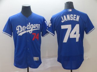 Dodgers-74-Kenley-Jansen-Royal-Flexbase-Jersey