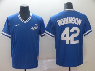 Dodgers-42-Jackie-Robinson-Blue-Throwback-Jersey