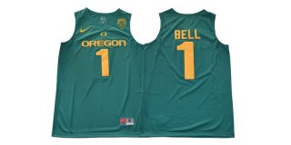 Oregon-Ducks-1-Jordan-Bell-Dark-Green-College-Basketball-Jersey