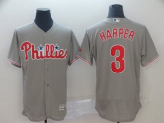 Phillies-3-Bryce-Harper-Gray-Flexbase-Jersey
