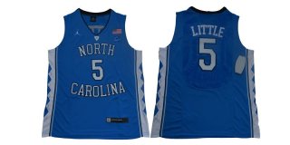 North-Carolina-Tar-Heels-5-Nassir-Little-Blue-College-Basketball-Jersey