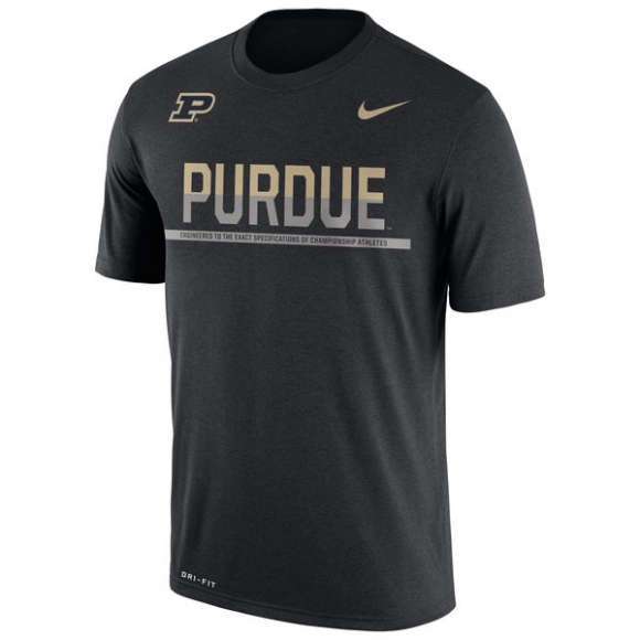 Purdue-Boilermakers-Nike-2016-Staff-Sideline-Dri-Fit-Legend-T-Shirt-Black