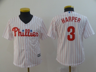 Phillies-3-Bryce-Harper-White-Youth-Cool-Base-Jersey