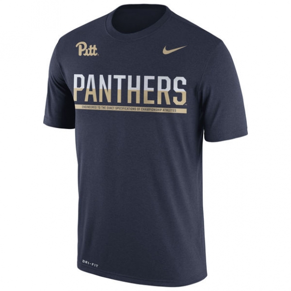 Pitt-Panthers-Nike-2016-Staff-Sideline-Dri-Fit-Legend-T-Shirt-Navy