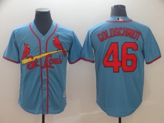 Cardinals-46-Paul-Goldschmidt-Light-Blue-Cool-Base-Jersey