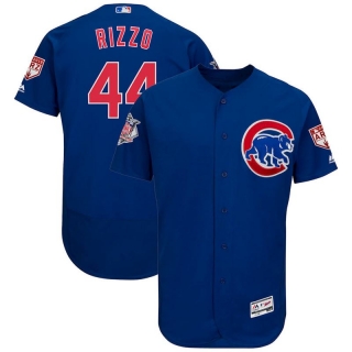 Cubs-44-Anthony-Rizzo-Royal-2019-Spring-Training-Flexbase-Jersey