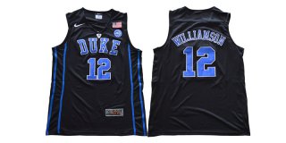Duke-Blue-Devils-12-Zion-Williamson-Black-College-Basketball-Jersey