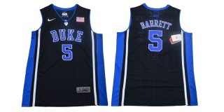 Duke-Blue-Devils-5-RJ-Barrett-Black-Elite-Nike-College-Basketball-Jersey