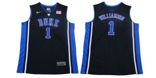 Duke-Blue-Devils-1-Zion-Williamson-Black-Nike-College-Basketball-Jersey