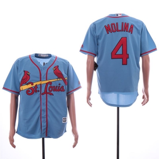 Cardinals-4-Yadier-Molina-Light-Blue-Cool-Base-Jersey