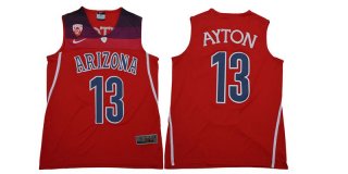 Arizona-Wildcats-13-Deandre-Ayton-Red-College-Basketball-Jersey