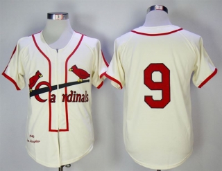 Cardinals-9-Roger-Maris-Cream-1946-Mitchell-&-Ness-Cream-Jersey