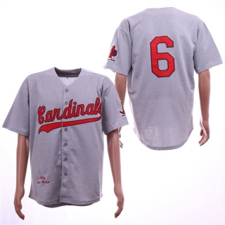 Cardinals-6-Stan-Musial-Gray-1956-Cooperstown-Collection-Jersey