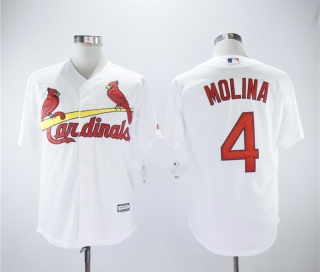 Cardinals-4-Yadier-Molina-White-Cool-Base-Jersey