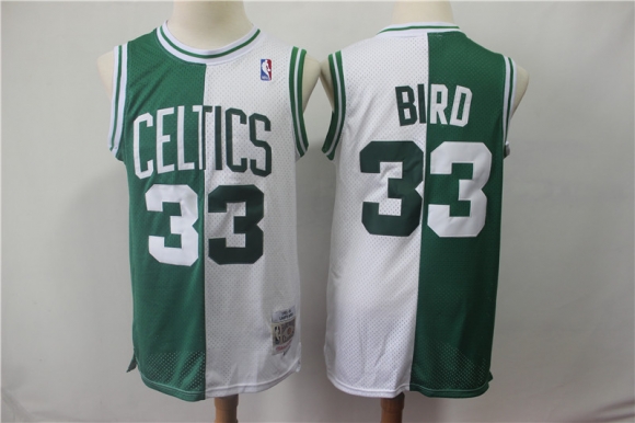 Celtics-33-Larry-Bird splite jersey