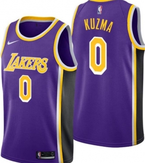 Lakers-0-Kyle-Kuzma-purple -2018-19-Nike-Swingman-Jersey