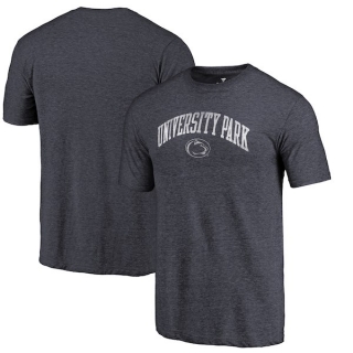Penn-State-Nittany-Lions-Fanatics-Branded-Heathered-Navy-Hometown-Arched-City-Tri-Blend-T-Shirt