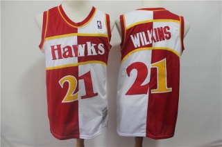 Hawks-21-Dominique-Wilkins-Red-White-1987-88-Hardwood-Classics-Jersey