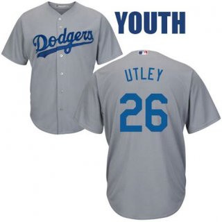 dodger #26 chase utley youth jersey