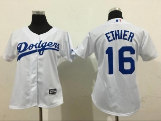 Los Angeles Dodgers 16 white women jersey