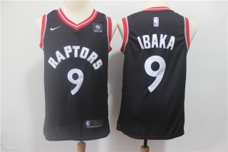 Raptors-9-Serge-Ibaka-Black-Nike-Swingman-Jersey