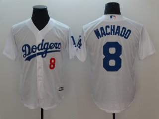Dodgers-8-Manny-Machado-White-Cool-Base-Jersey