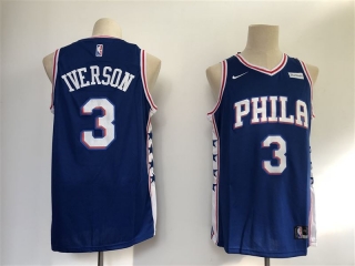 Philadelphia 76ers #3 blue jersey