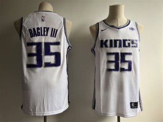 Kings #35 Marvin Bagley III White Nike Authentic Stitched Jersey