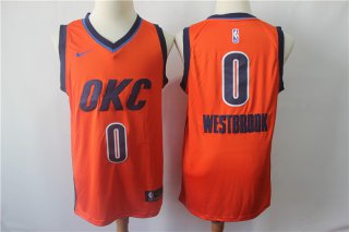 Thunder-0-Russell-Westbrook Earned Edition Jersey