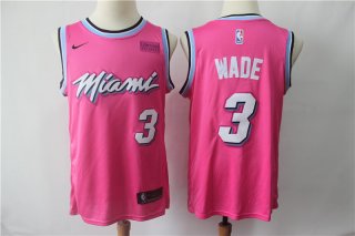 Heat-3-Dwyane-Wade rose Earned Edition jersey
