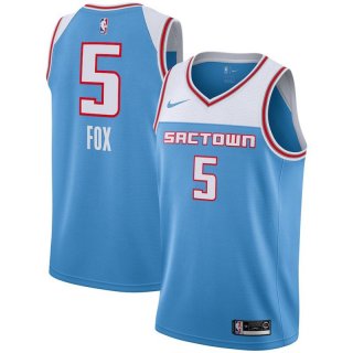 Men-27s-Nike-Sacramento-Kings--235-De-27Aaron-Fox-Blue-NBA-City-Edition-Jersey-4785