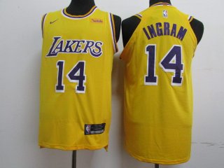 Lakers-14-Brandon-Ingram-Gold-2018-19-Nike-Authentic-Jersey