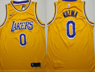 Lakers-0-Kyle-Kuzma-Gold-2018-19-Nike-Swingman-Jersey