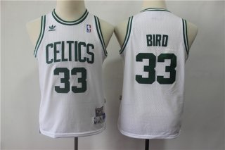 Celtics-33-Larry-Bird-White-Youth-Hardwood-Classics-Jersey
