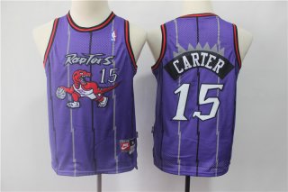 Raptors-15-Vince-Carter-Purple-Youth-Swingman-Jersey