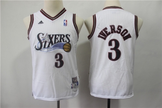 76ers-3-Allen-Iverson-White-Youth-Hardwood-Classics-Jersey