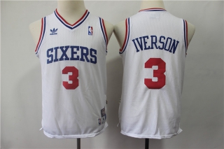 76ers-3-Allen-Iverson-White-Youth-Hardwood-Classics-Throwback-Jersey