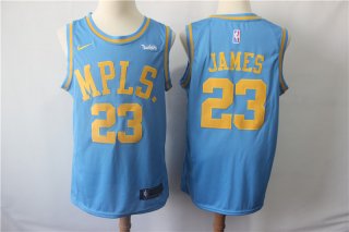 Lakers-23-Lebron-James-Light-Blue-Nike-Swingman-Jersey