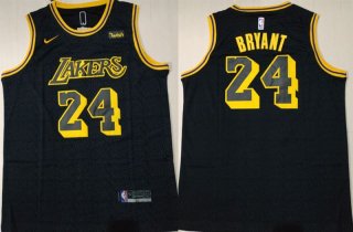 Lakers-24-Kobe-Bryant-Black-City-Edition-Nike-Swingman-Jersey