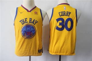 Warriors-30-Stephen-Curry-Gold-City-Edition-Youth-Nike-Swingman-Jersey