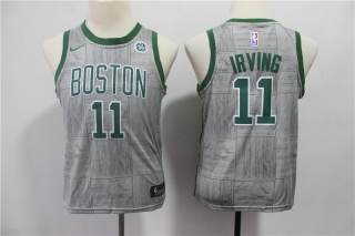Celtics-11-Kyrie-Irving-Gray-Youth-City-Edition-Nike-Swingman-Jersey