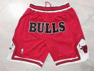 Bulls-Red-1997-98-Limited-Shorts