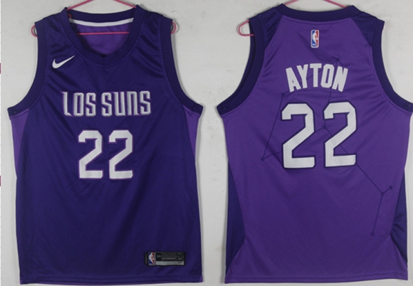 Suns-22-Deandre-Ayton-Purple-City-Edition-Nike-Swingman-Jersey
