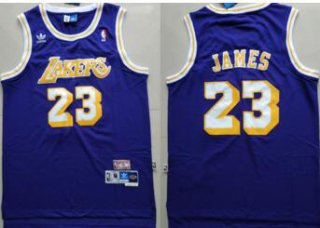 Lakers-23-Lebron-James-Purple-Hardwood-Classics-Jersey