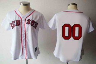 Boston-Red-Sox-Blank-White-Red-Number-Women-Custom-Jerseys-4867-58885