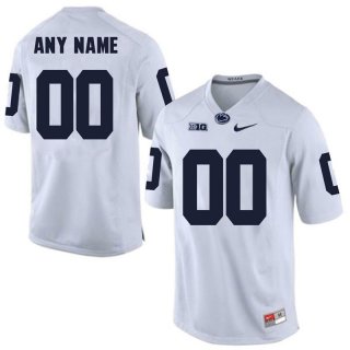 Penn-State-White-Men's-Customized-College-Football-Jersey