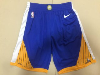 Golden State Warriors blue heat applied shorts