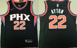 Suns-22-Deandre-Ayton-Black-Nike-Swingman-Jersey(Without-The-Sponsor-Logo)