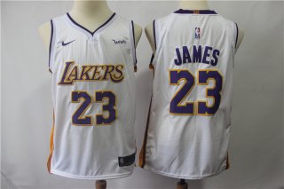 Lakers-23-Lebron-James-Whte-Nike-Authentic-Jersey
